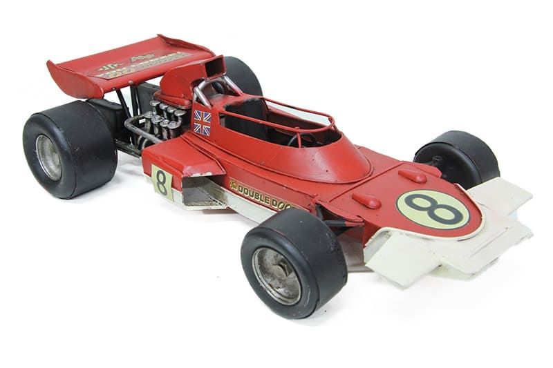 Dekoratif Metal Yarış Arabası C1308