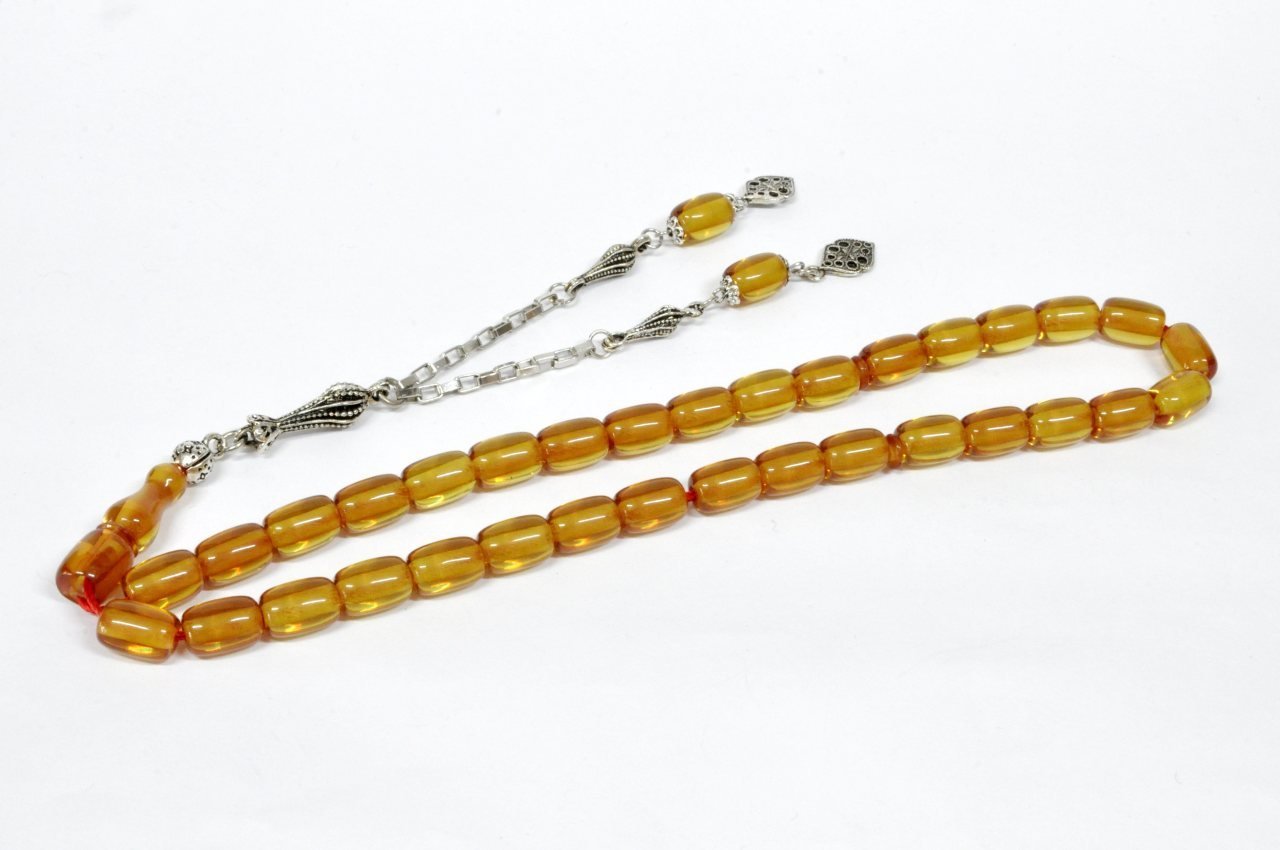 Ateş Kehribar Tesbih (Khr -10768)