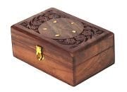 Ahşap Oymalı Kutu 10x15 cm. K645