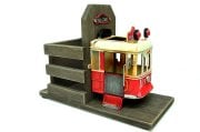 Dekoratif Metal Taksim Tramvay Kalemlik  C0791