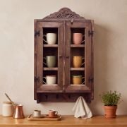 Eskitme Ahşap Mutfak  Dolabı 40x69x12 cm.
