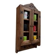 Eskitme Ahşap Mutfak  Dolabı 40x69x12 cm.