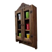 Eskitme Ahşap Mutfak  Dolabı 40x69x12 cm.