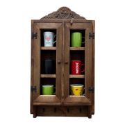 Eskitme Ahşap Mutfak  Dolabı 40x69x12 cm.