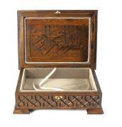 Ahşap Orta Boy Kuran Kutusu 26x34x12 cm.