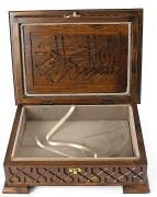 Ahşap Orta Boy Kuran Kutusu 26x34x12 cm.