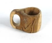 Ahşap Kuksa Bardak  7x12 cm.