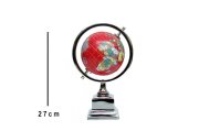 Yerküre Metal Kaideli Kırmızı H0106
