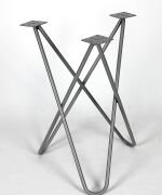 Metal Sehpa Ayağı K092 Gri Renk