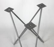 Metal Sehpa Ayağı K092 Gri Renk