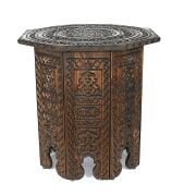 Osmanlı Kafes Sehpa Selçuklu Desen 50x50x50 cm.