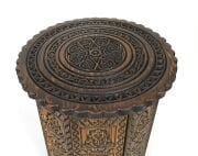 Osmanlı Kafes Sehpa Selçuklu Desen 32x32x37 cm.