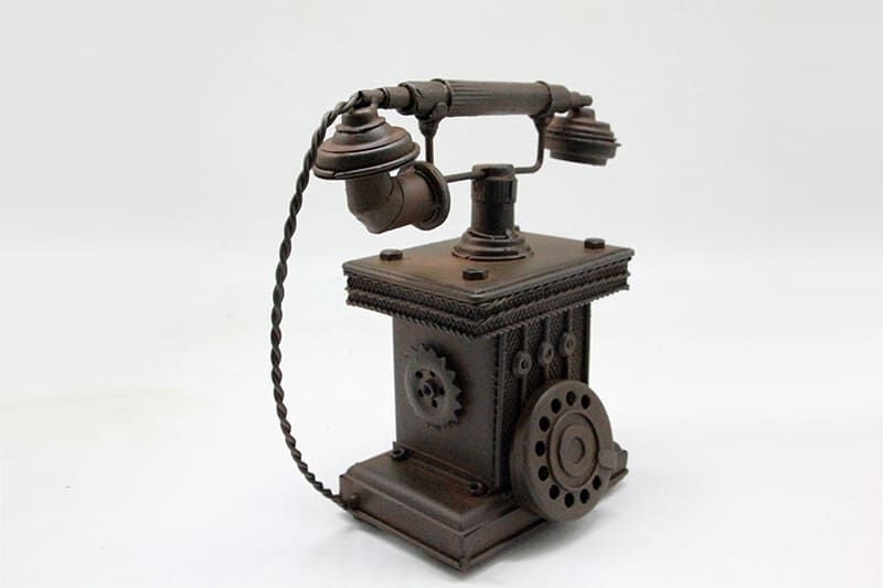 Dekoratif Metal Telefon C1629