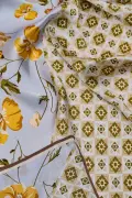 Atkı Polyester Elyaf Eğirme  Makine Baskısı K105408