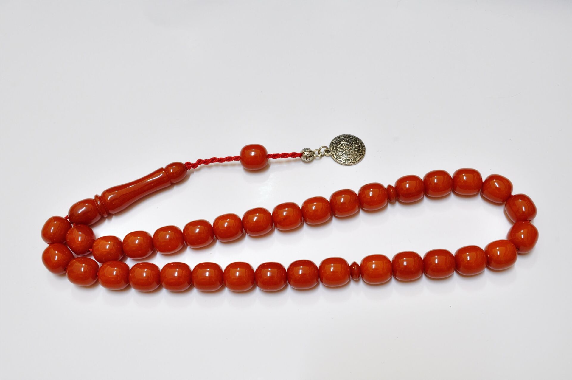 Sıkma Kehribar 13*14 mm  (Khr -12151)