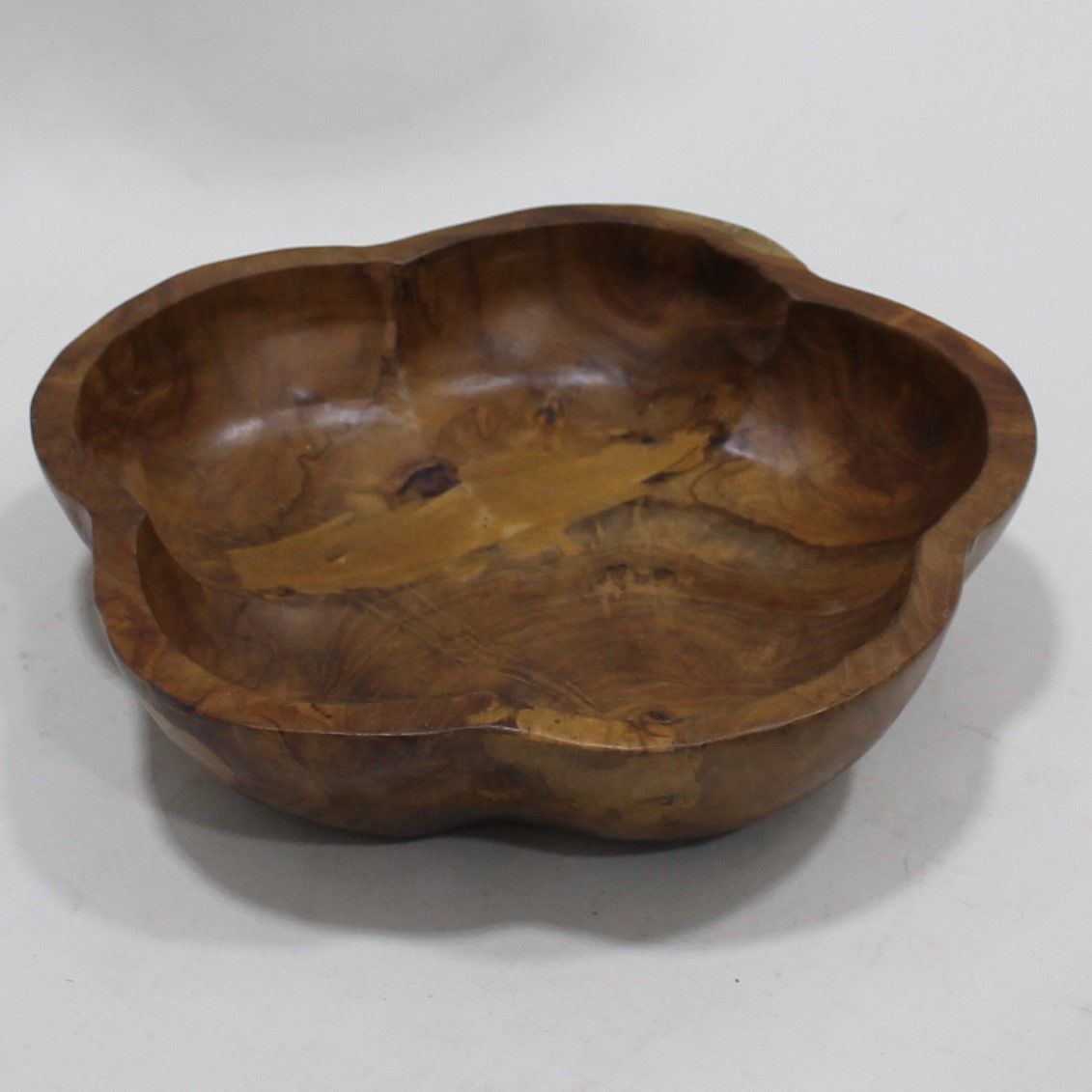 Otantik Çarşı Ahşap Kase Teak Ağacından