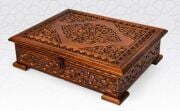 Ahşap Oymalı Takı Kutusu  34 x43x12 cm.