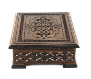 Ahşap Oymalı Takı Kutusu  29x37x12 cm.