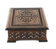 Ahşap Oymalı Takı Kutusu  29x37x12 cm.