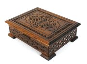 Ahşap Oymalı Takı Kutusu  29x37x12 cm.