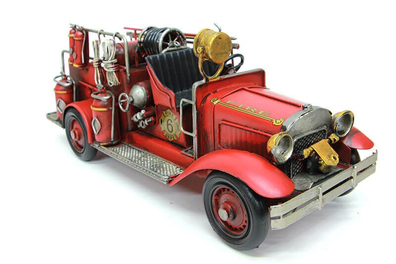Dekoratif Metal İtfaiye Arabası C0774