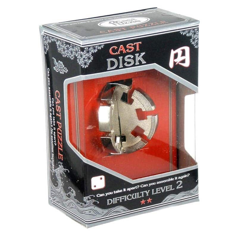 Hanayama Cast  Disk Puzzle  Seviye 2