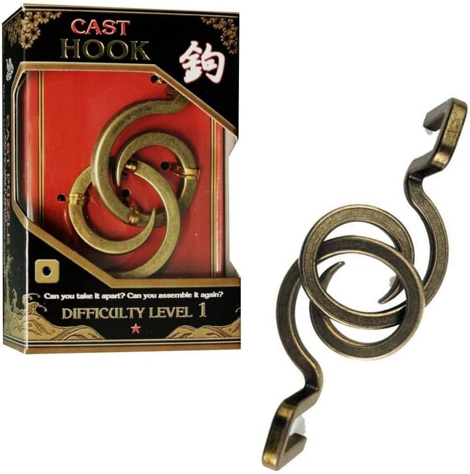 Hanayama Cast  Hook Puzzle Seviye 1