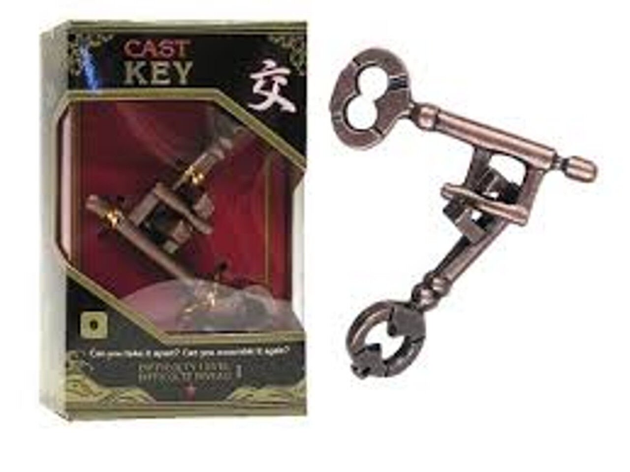 Hanayama Cast  Key Puzzle Seviye 1