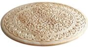 Ahşap Oymalı Sehpa Tablası 57 cm.