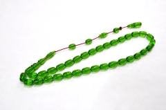 Ateş Kehribar Tesbih Darabacı İmzalı (khr-10543)