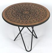 Metal Ayaklı Sehpa 51x51x42 cm.