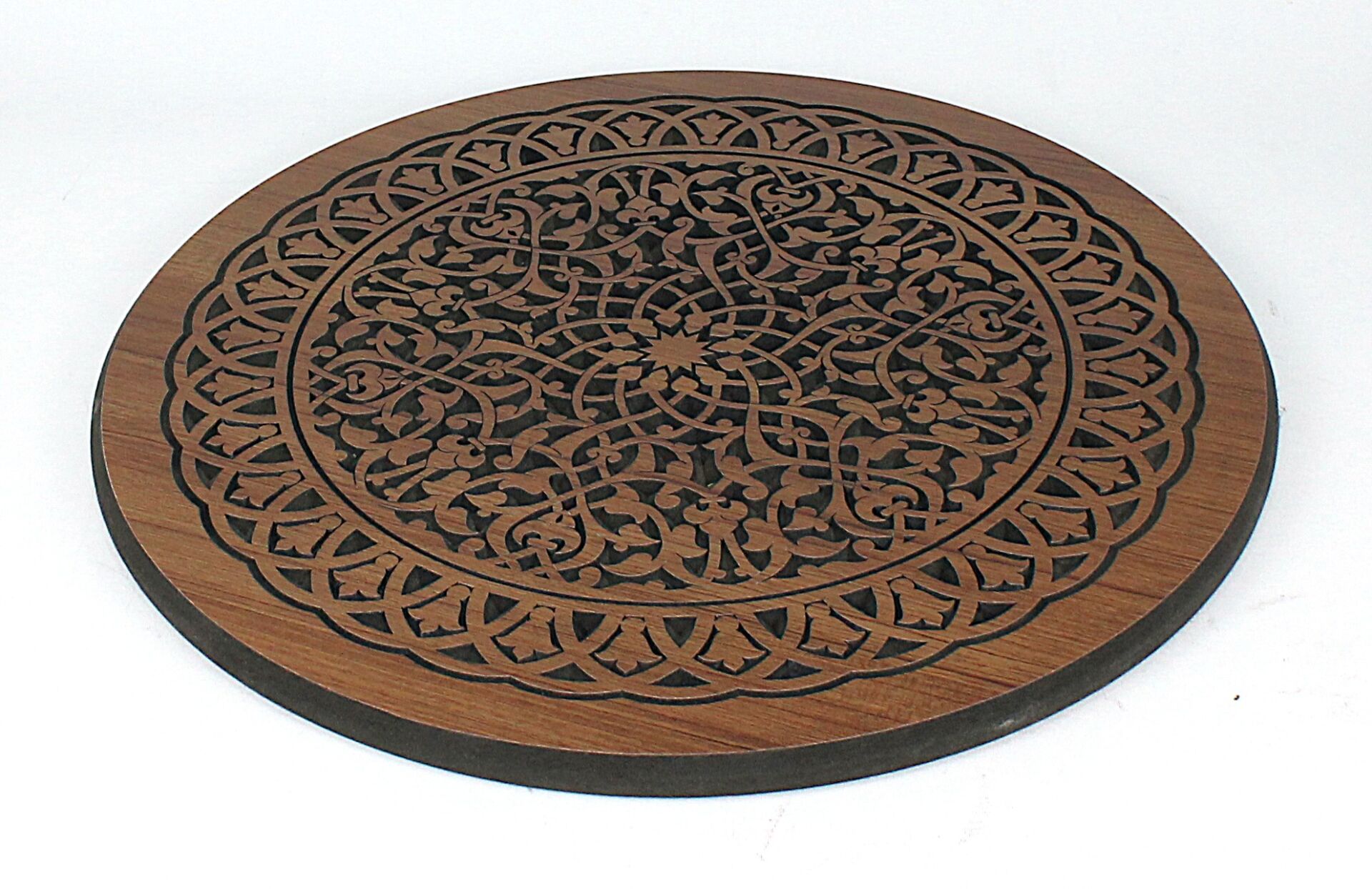 Oymalı Sehpa Tablası 51 cm.MDF Lam