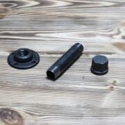 Endüstriyel Su Borusu Elbise Askısı Tekli 21,5 cm.