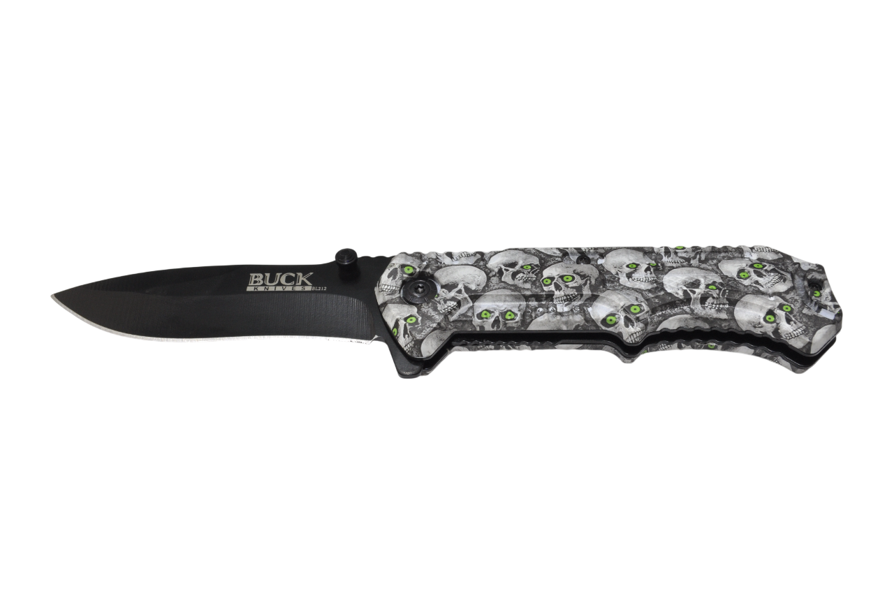 Kuru Kafa Desenli Kamp Bıçağı (cd-40028)