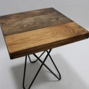 Masif Ahşap Kare Sehpa 40x40x43 cm. Defolu Ürün