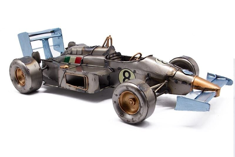 Dekoratif Metal Yarış Araba Double Doozer Modeli C1605