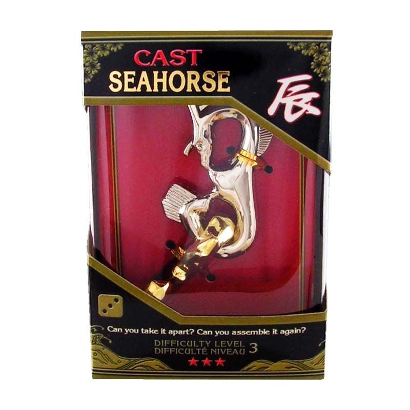 Hanayama Cast  Sea Horse Puzzle Seviye 3
