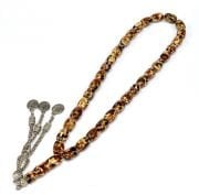 Kapsül Kesim Mozaik Kehribar 8*12 mm (khr-11028)