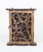 Eskitme Ahşap  Anahtar Dolabı 20x7x24 cm. K017