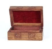 Ahşap Oymalı Kutu 15x10x6 cm.