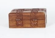 Ahşap Oymalı Kutu 15x10x6 cm.