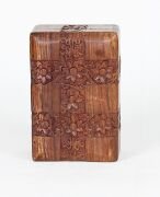 Ahşap Oymalı Kutu 15x10x6 cm.