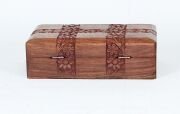 Ahşap Oymalı Kutu 20x12x6 cm.