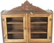 Eskitme Ahşap Ecza Dolabı 40x69x12 cm.