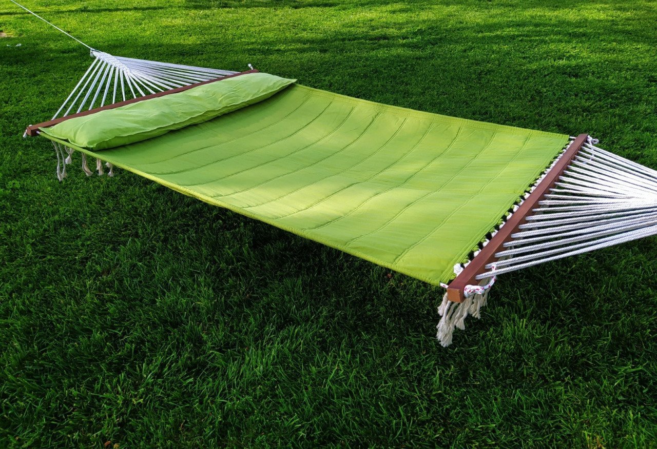 Bilen Hamak Kumaş Hamak Yastıklı 150 cm. Yeşil