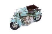 Dekoratif Metal Motosiklet Sepetli 1510A-7919