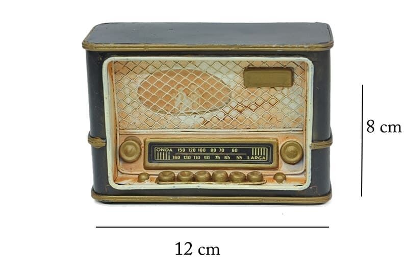 Dekoratif Metal Radyo C1319
