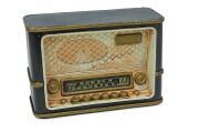 Dekoratif Metal Radyo C1319