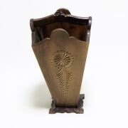 Eskitme Ahşap  Şemsiyelik 27x27x45 cm.