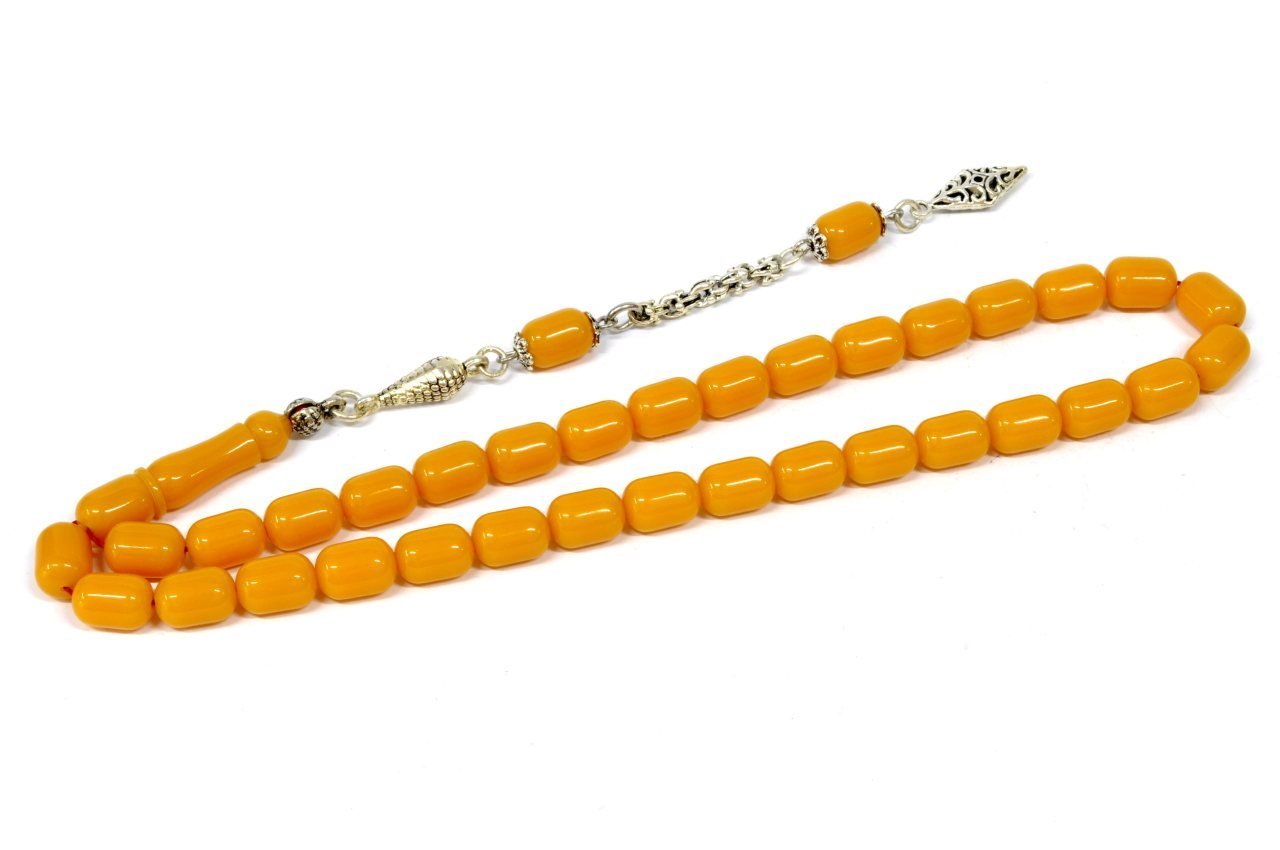 Sıkma Kehribar Tesbih  (Khr -10853)